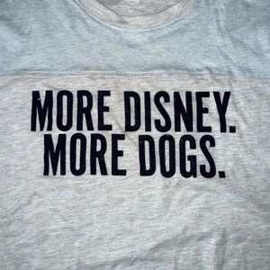 Disney More Dogs Graphic Tee Shirt Plus Size 2XL new with tags lady and tramp